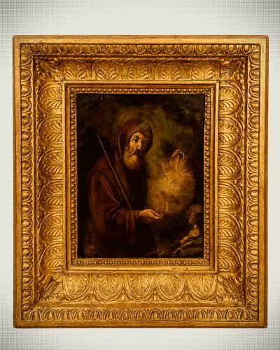 Devotional Portrait of Saint Francis of Paola