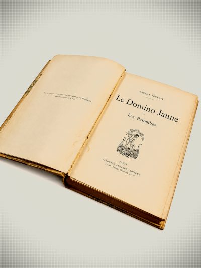 Le Domino Jaune – Marcel Prévost, Vintage Edition