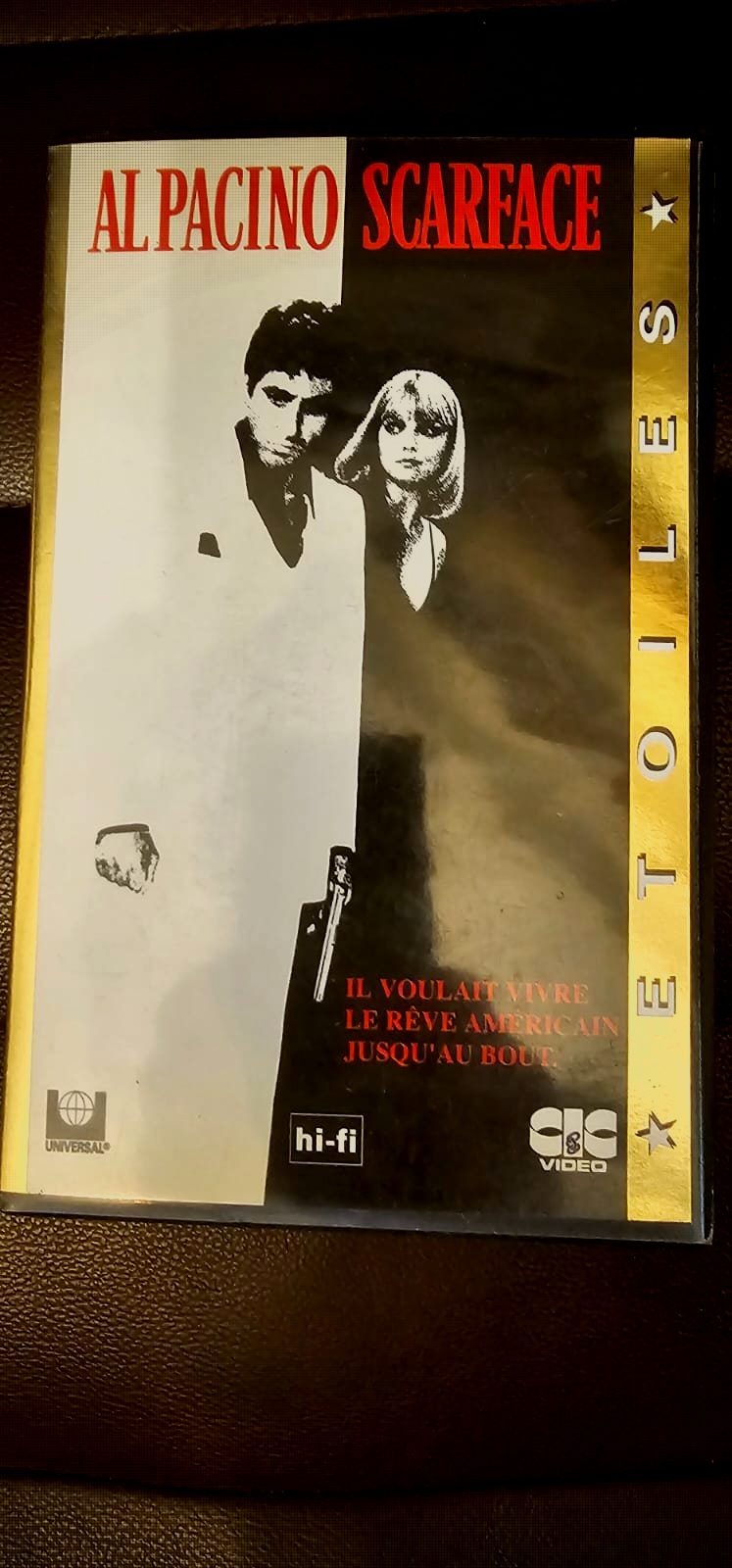 Scarface VHS – French Edition, 1983 Film