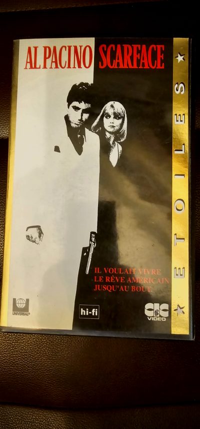 Scarface VHS – French Edition, 1983 Film