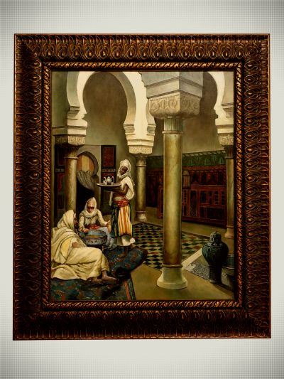 Figures in an Arabian Interior (After Bartolini)