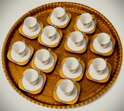 Yamasen Gold Collection Espresso Set – 24 Pieces