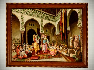 Entertainment in an Algerian House – After Paul-Albert Girard
