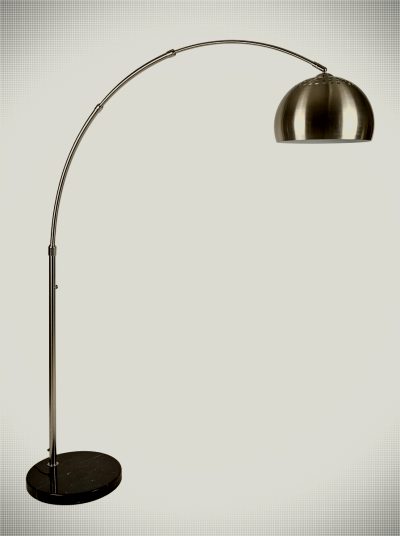 Chrome Dome Floor Lamp – Mid-Century Style