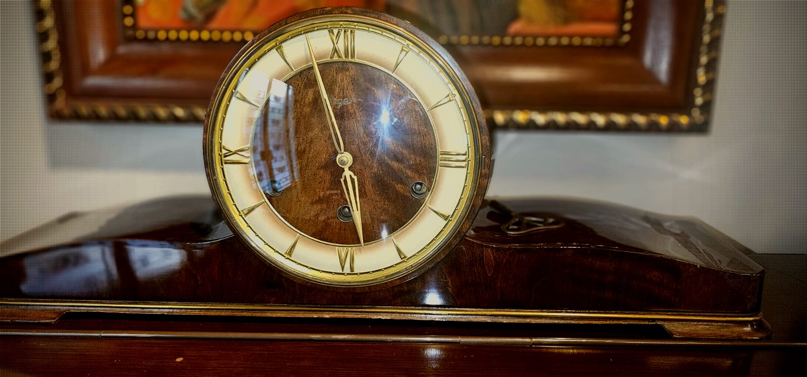 German Mantel Clock – Art Deco`