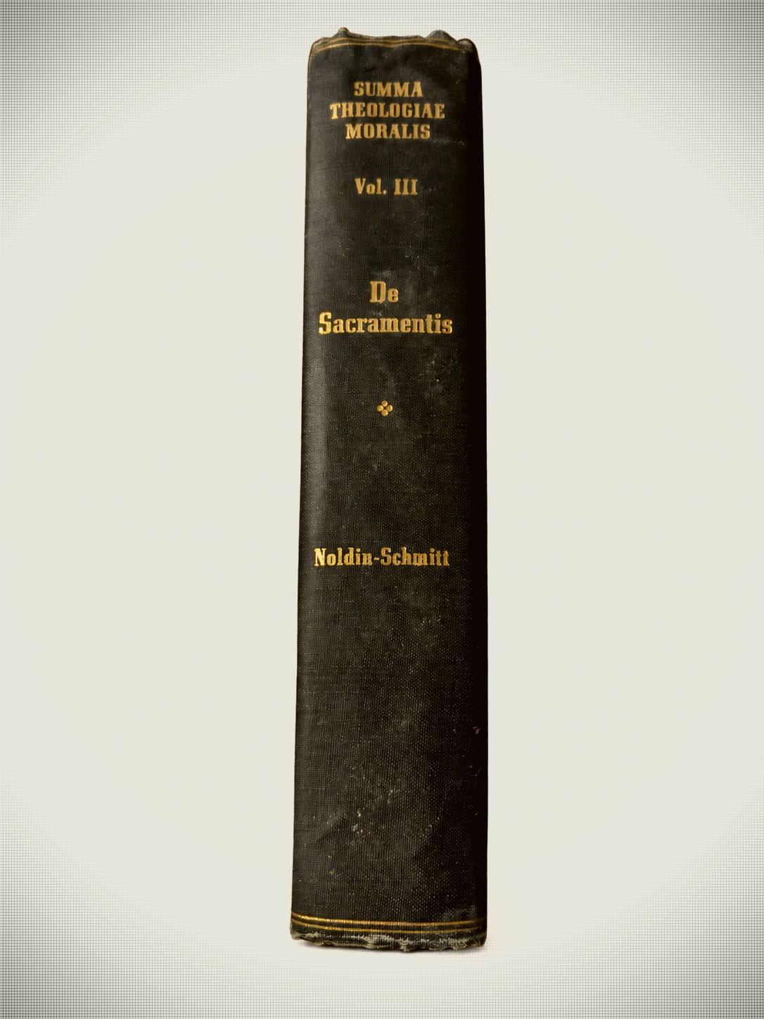 Summa Theologiae Moralis – Vol. III: De Sacramentis (1940)