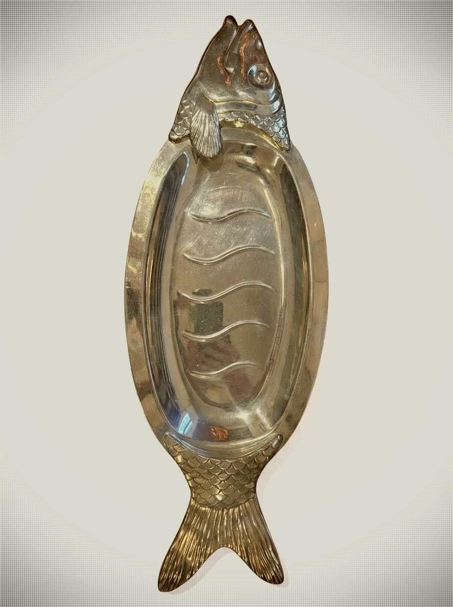 Vintage BMF Fritz Nagel Fish Platter