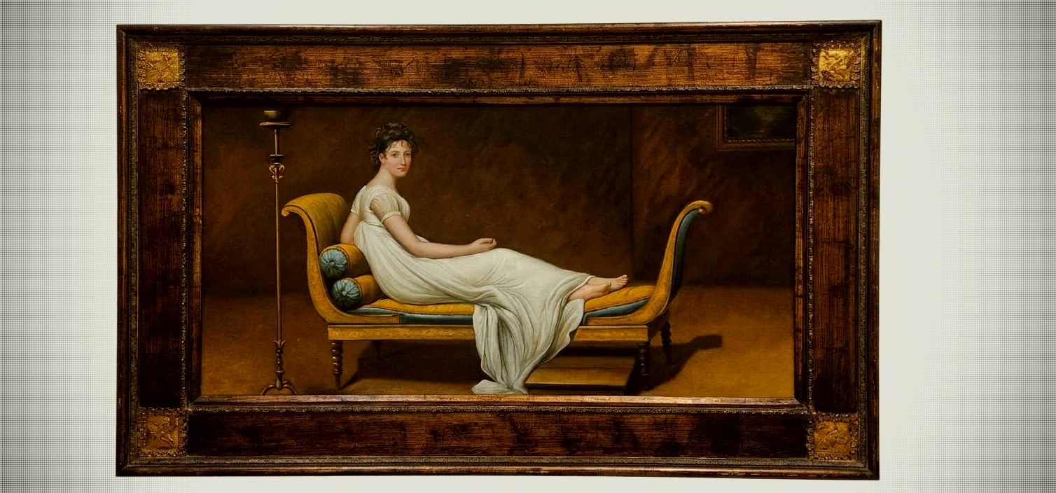 Portrait of Madame Récamier (After Jacques-Louis David)