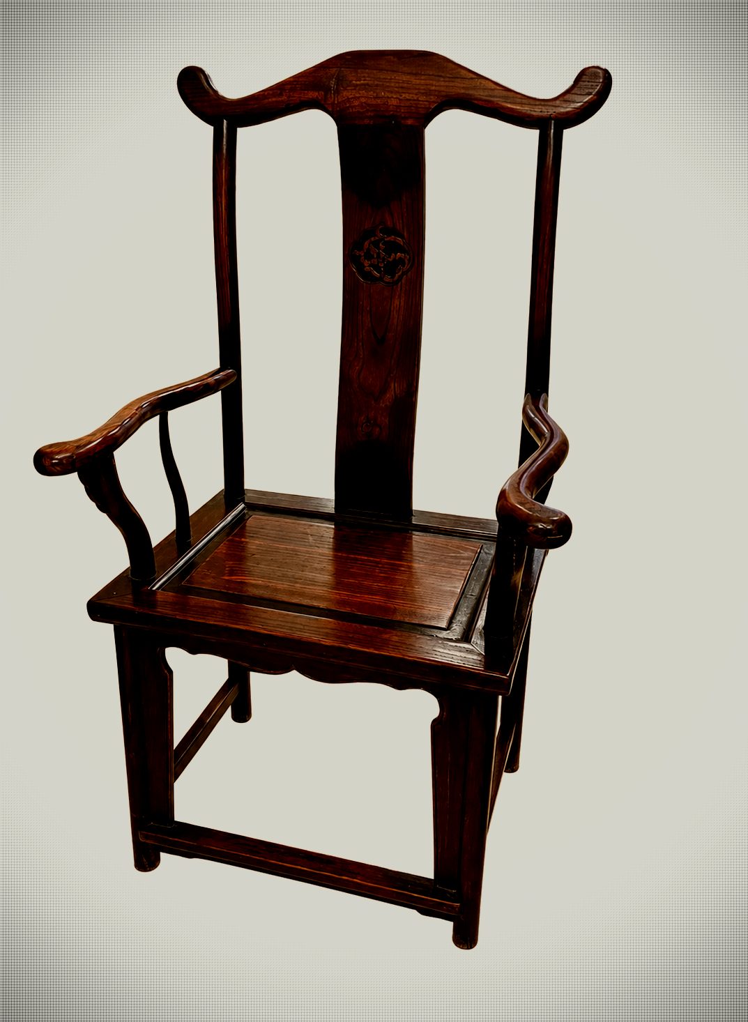 Yoke-Back Hall Chair – Chinese Style