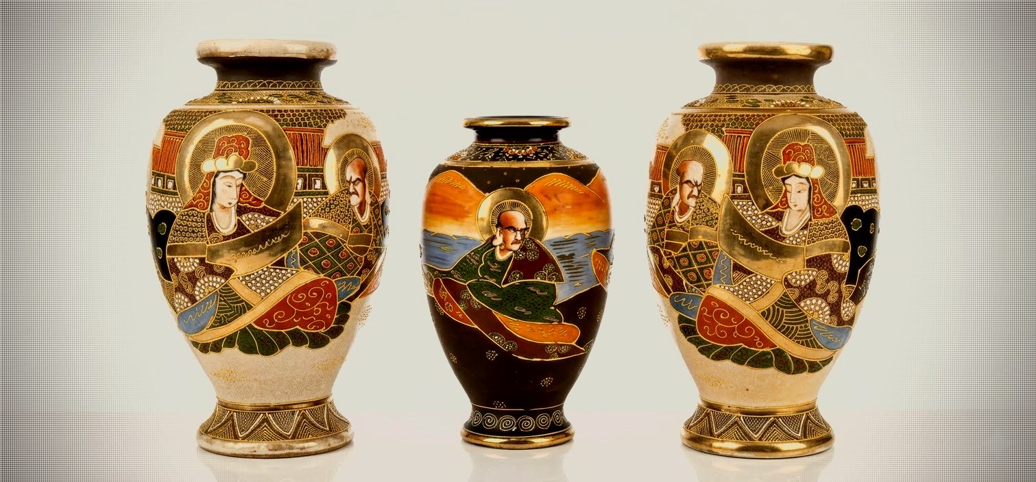 Antique Japanese Satsuma Ware