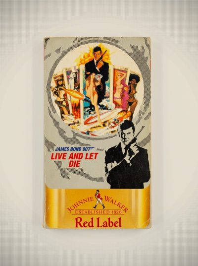 Vintage 1990s James Bond 007 "Live and Let Die" VHS Tape