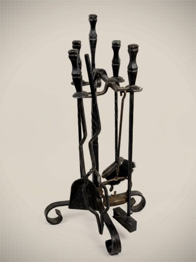 Vintage Fireplace Companion Set