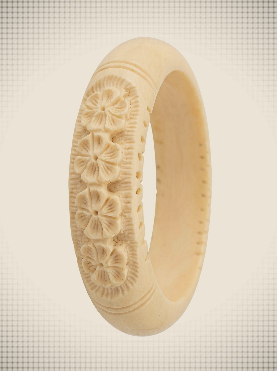 Ivory Bangle Bracelet